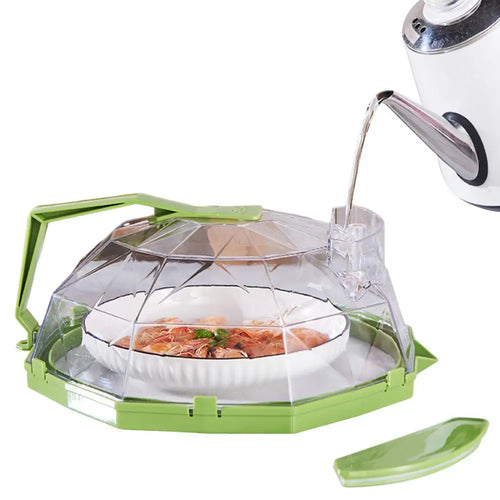 Microwave Splash Cover with Steam Vent